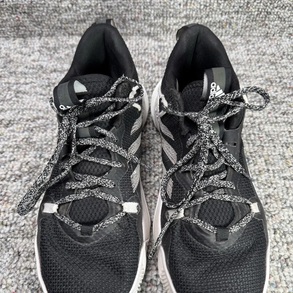 Adidas Harden Stepback 3 Shoes Mens Size 7.5 Basketball Black White GY8630